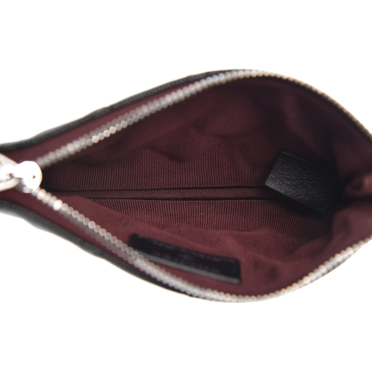 Caviar Quilted Small Cosmetic Case Black