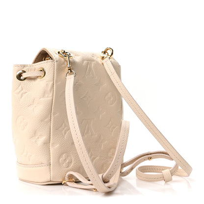 Louis Vuitton Empreinte Nano Noe Backpack Creme 2 of 8