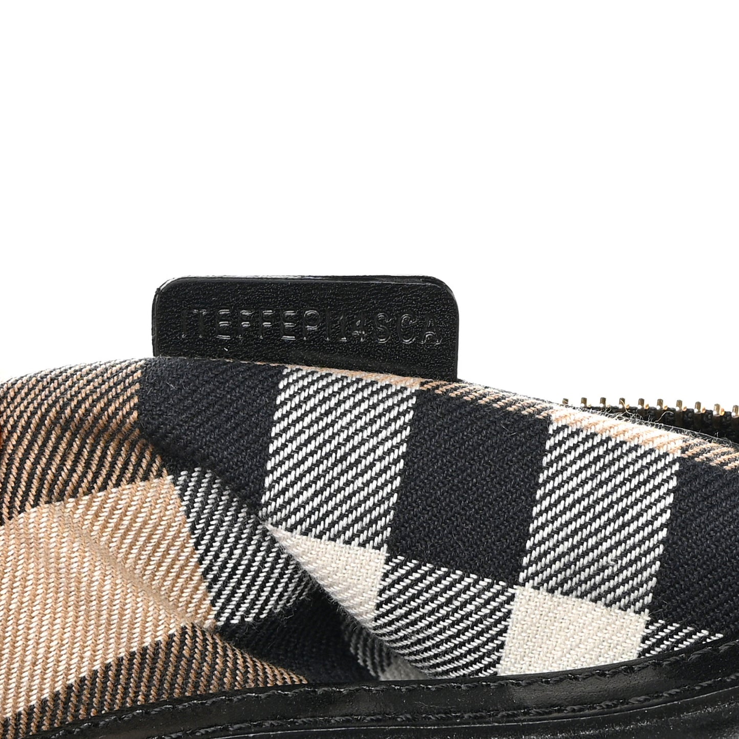 Polished Bridle Calfskin Studded Bag Black