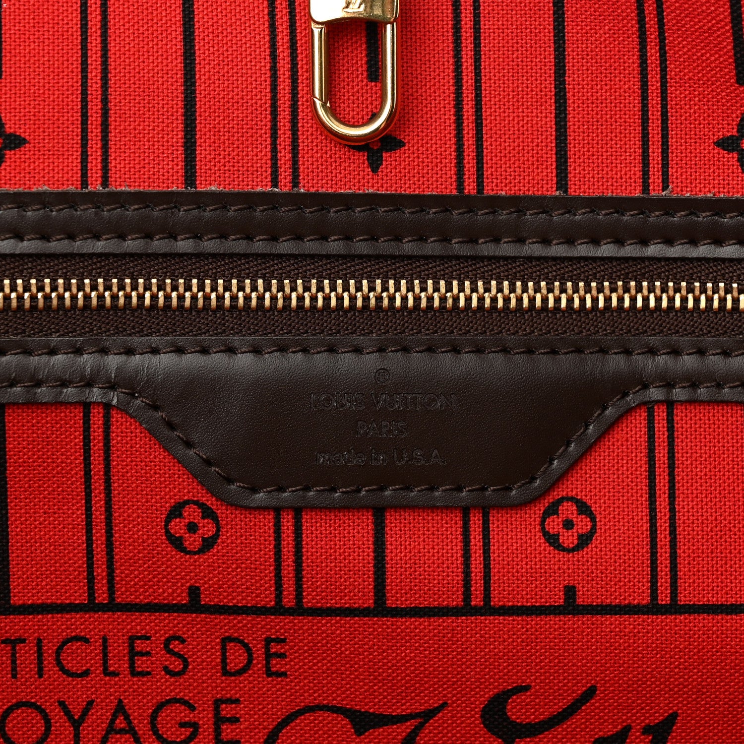 Louis Vuitton Damier Ebene Neverfull GM 6 of 12