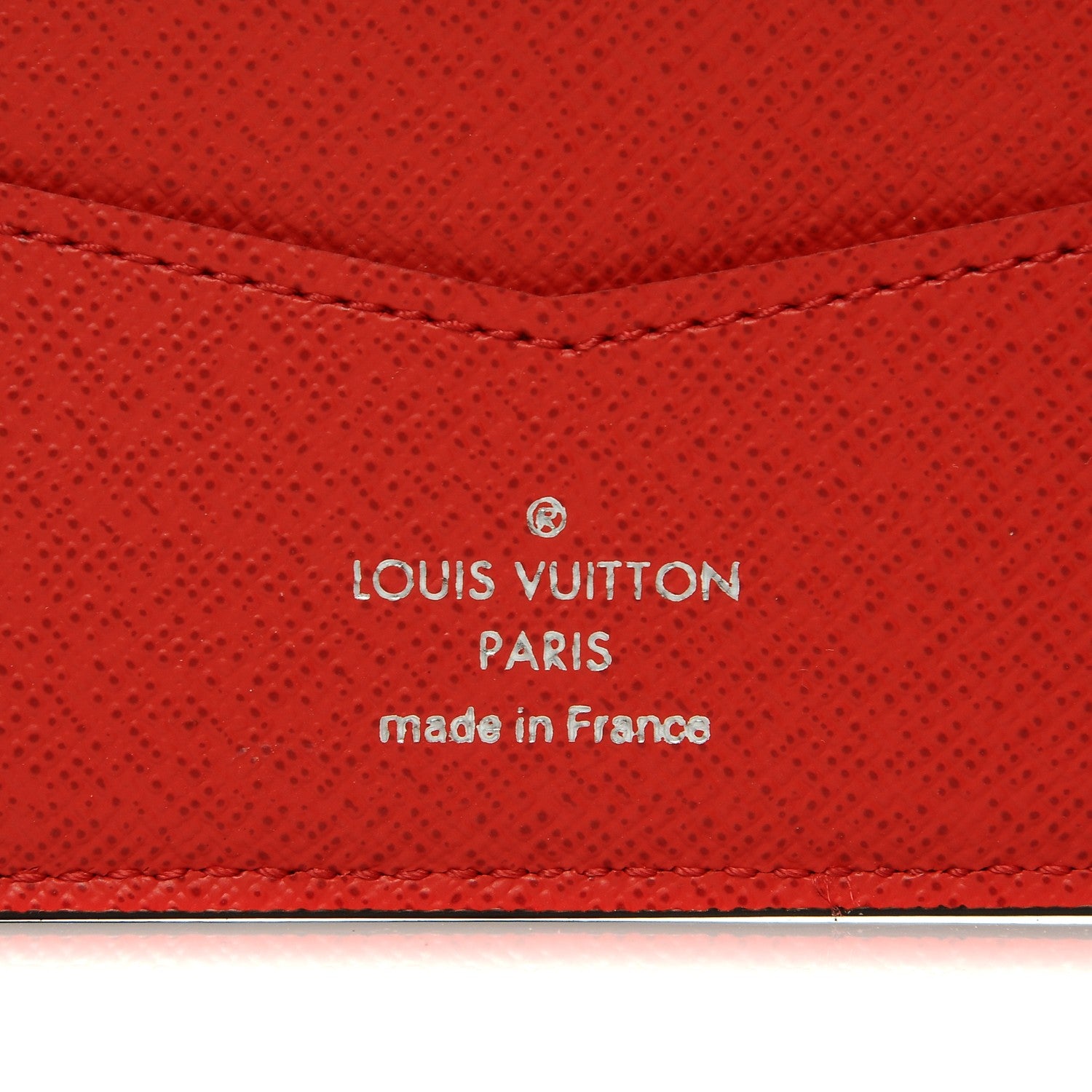 Louis Vuitton X SUPREME Epi Slender Wallet Red 6 of 8