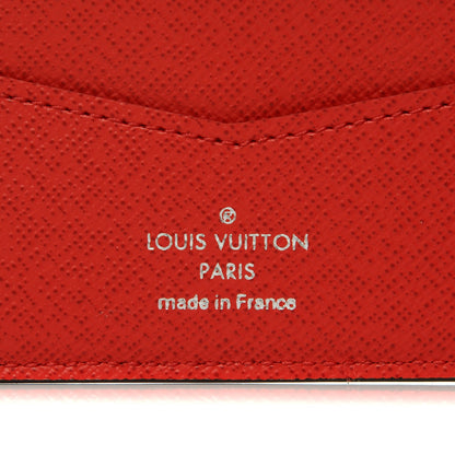 Louis Vuitton X SUPREME Epi Slender Wallet Red 6 of 8