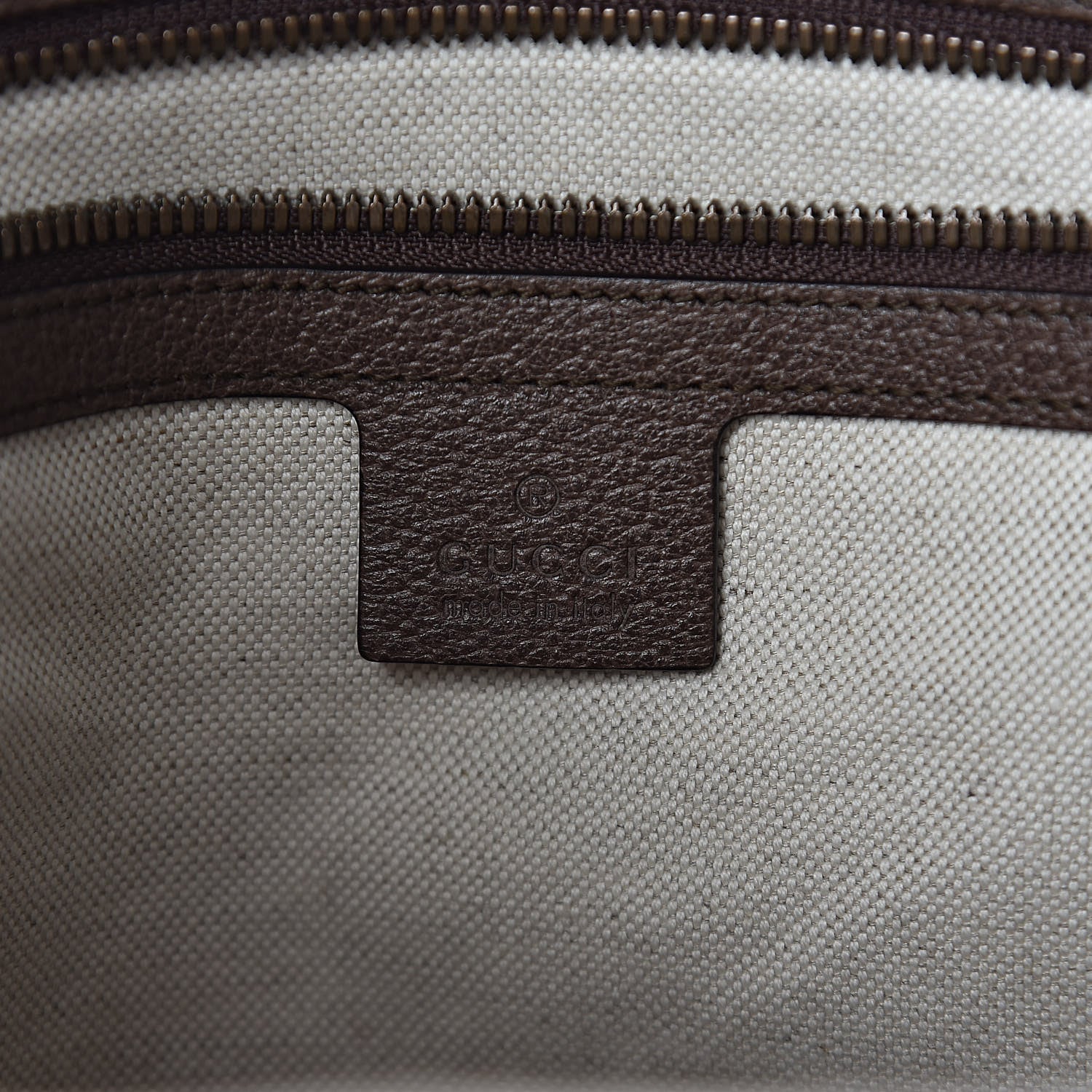 Gucci GG Supreme Monogram Web Medium Ophidia Messenger Bag Brown 6 of 10