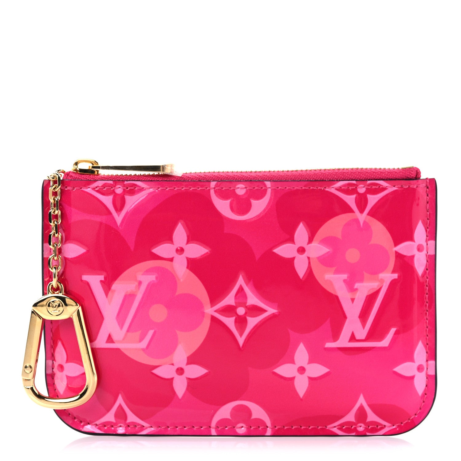 Louis Vuitton Vernis Valentine Key Pouch Fuchsia 1 of 7