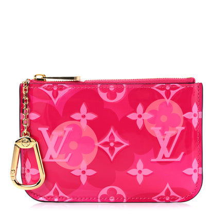 Louis Vuitton Vernis Valentine Key Pouch Fuchsia 1 of 7