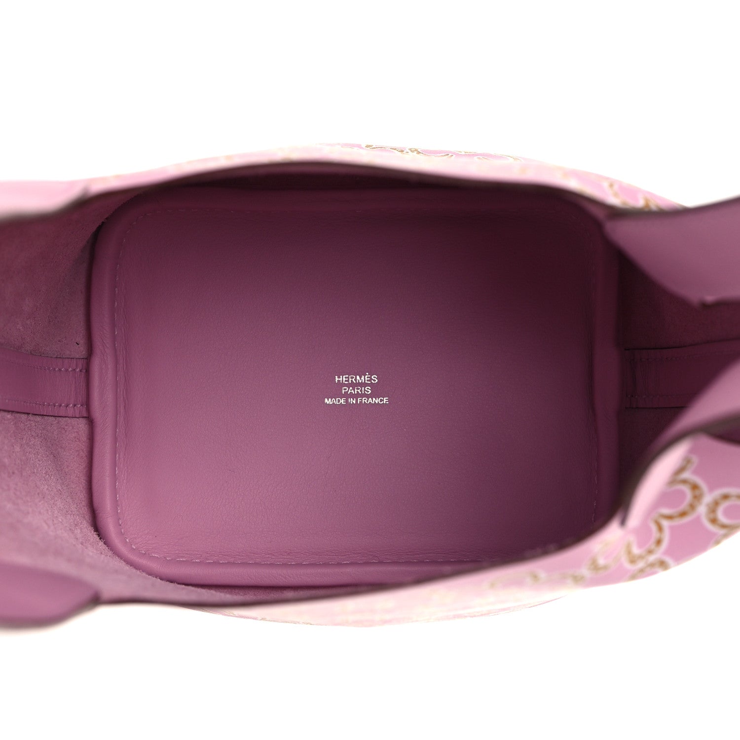 Hermes Swift Micro Lucky Daisy Picotin Lock Mauve Sylvestre 4 of 10