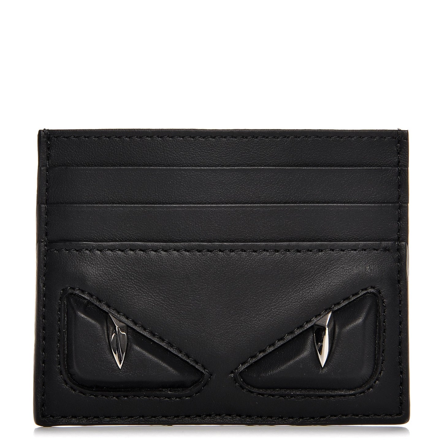 Vitello Century Monster Eyes Card Holder Black
