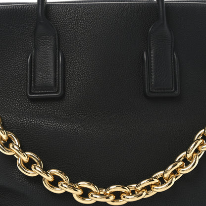 Bottega Veneta Grained Calfskin Saint Germain Tote Black 8 of 10