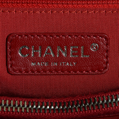 Chanel Caviar Grand Shopping Tote GST Red 6 of 8