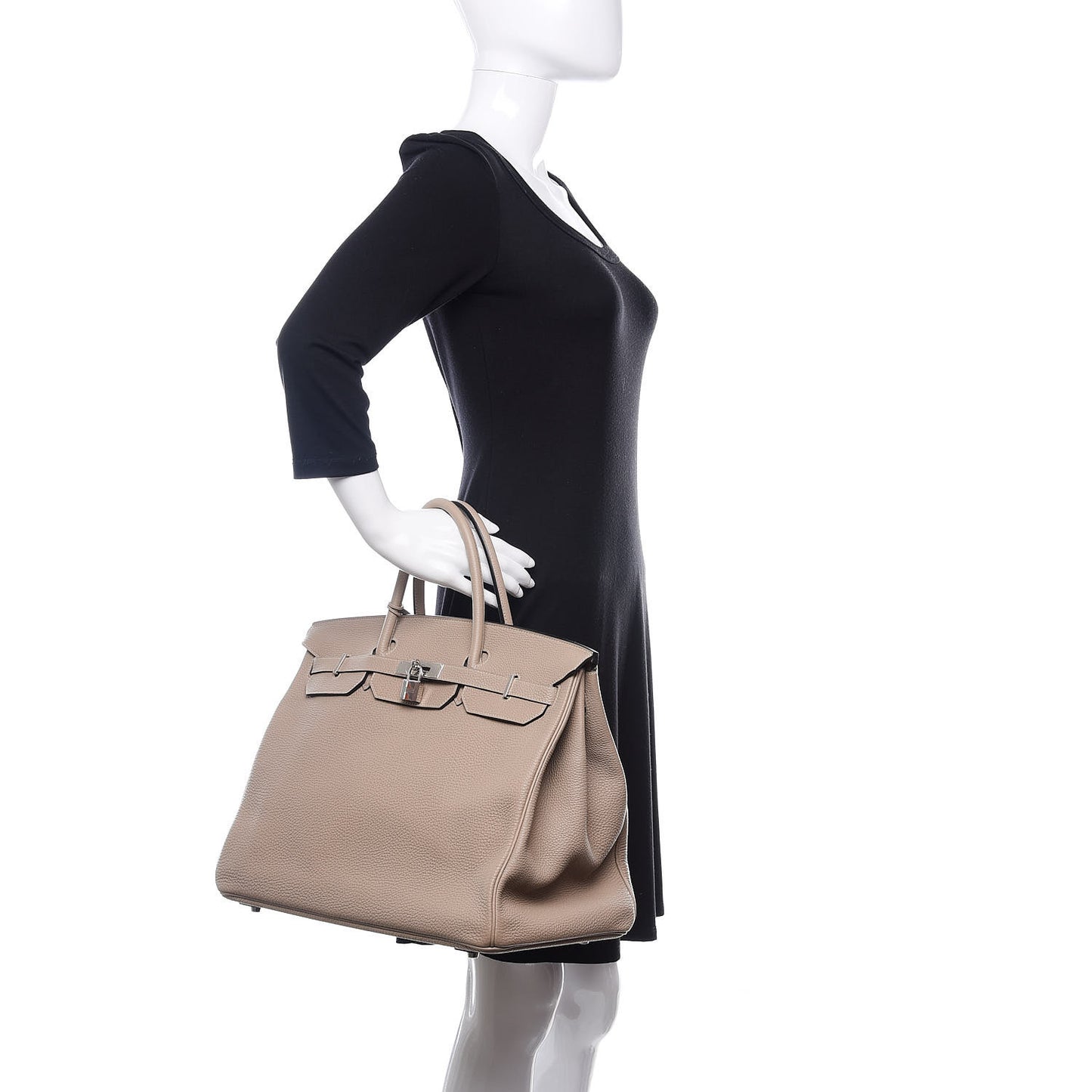 Togo Birkin 40 Gris Tourterelle