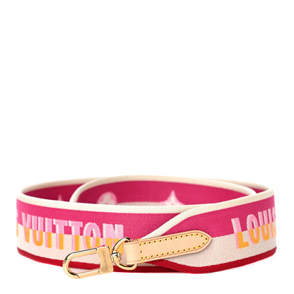 Louis Vuitton Jacquard Speedy Bandouliere 20 Shoulder Strap Fuchsia 1 of 6