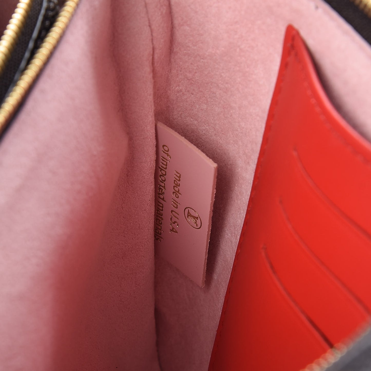 Monogram Blooming Flowers Double Zip Pochette