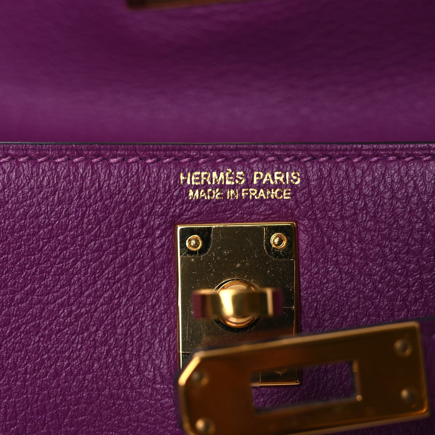 Hermes Evercolor Kelly Danse II Belt Bag Anemone 6 of 15