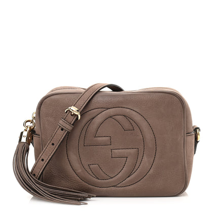 Gucci Vitello Range Small Soho Disco Bag Grey Field 1 of 13