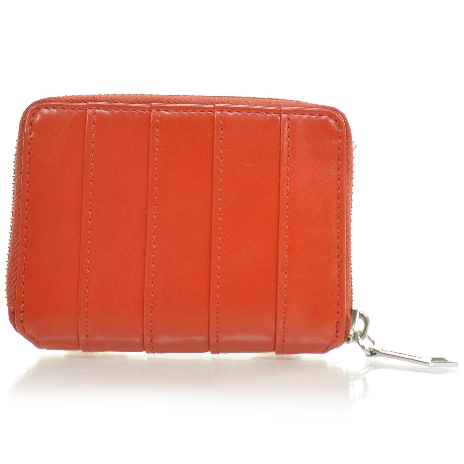 FASHIONPHILE REEDKRAKOFFLeatherCompactRibbonWalletRed 2 of 7