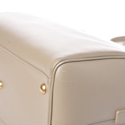 Saint Laurent Calfskin Classic Duffle 6 Beige Vintage 11 of 13