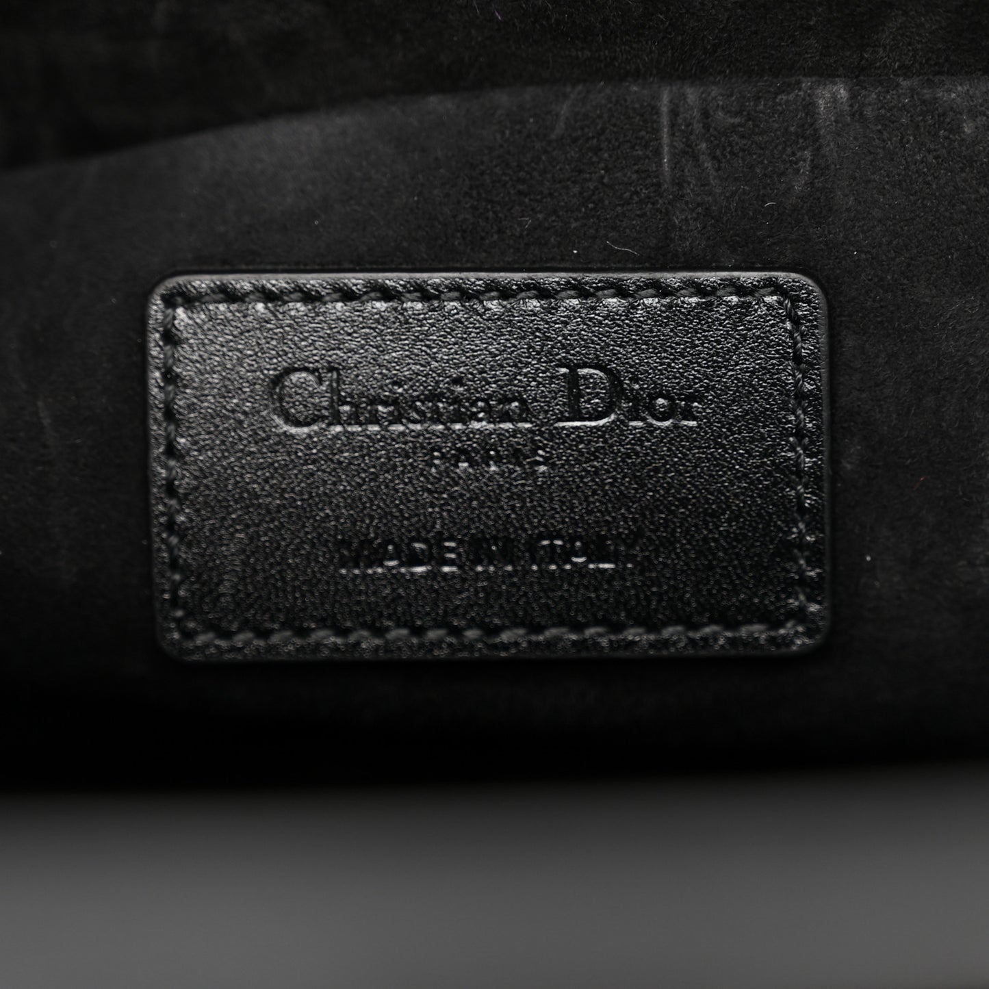 Lambskin Cannage The Lady 95.22 Black