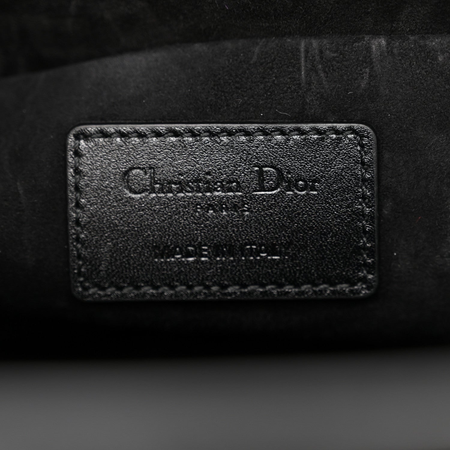 Christian Dior Lambskin Cannage The Lady 95.22 Black 6 of 10