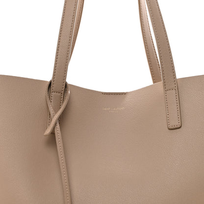 Saint Laurent Calfskin Large Shopping Tote Dark Beige 9 of 12
