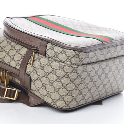Gucci GG Supreme Monogram Medium Ophidia Day Backpack Brown 9 of 10