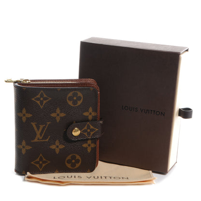 Louis Vuitton Monogram Compact Zippe Zipped Wallet 8 of 8