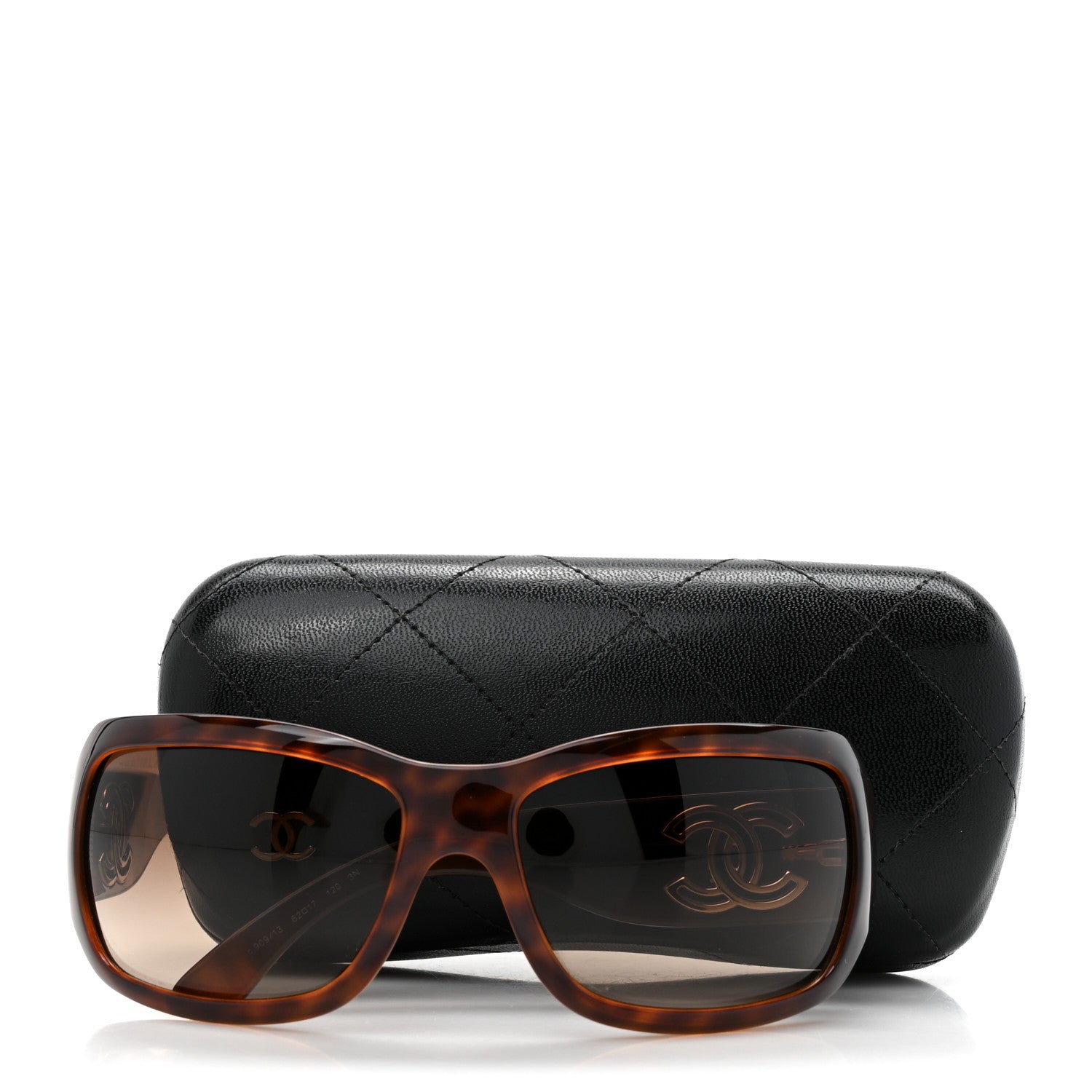 Chanel Acetate CC Sunglasses 6018 Tortoise 8 of 8