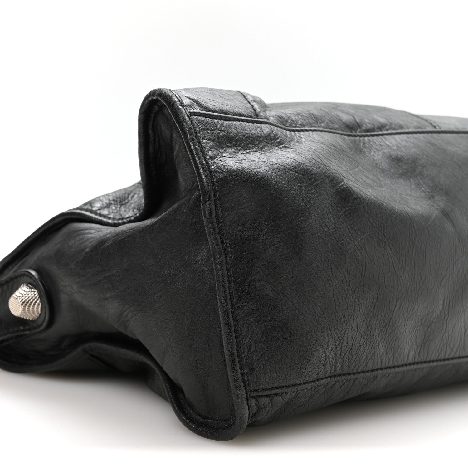 Balenciaga Agneau Giant 21 Silver Hardware Part Time Black 9 of 10