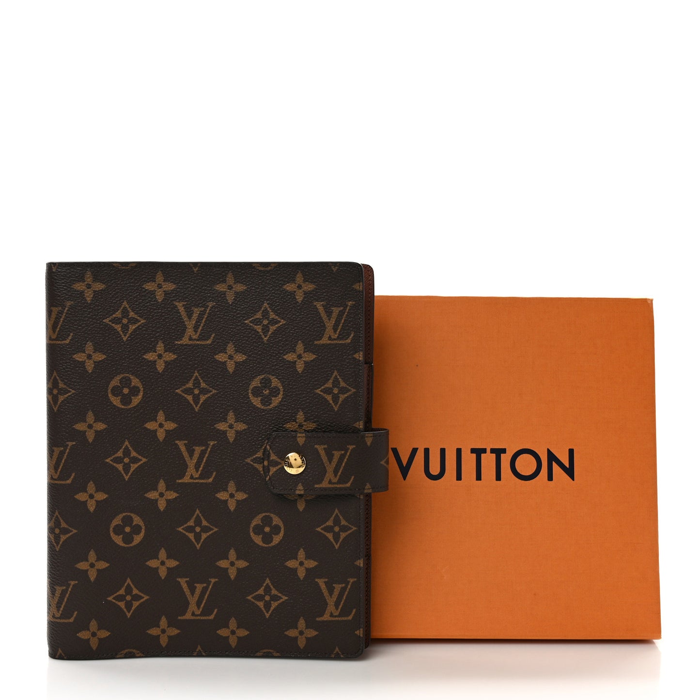 Monogram Large Ring Agenda Cover