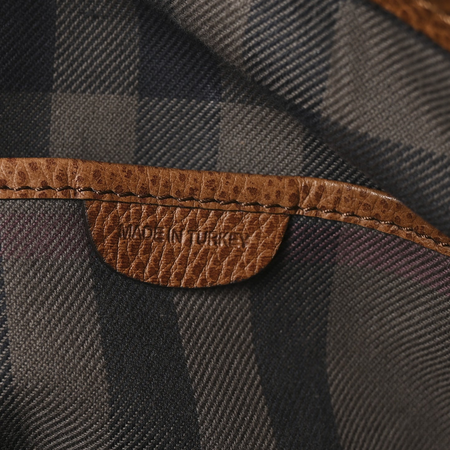Calfskin Messenger Bag Tan