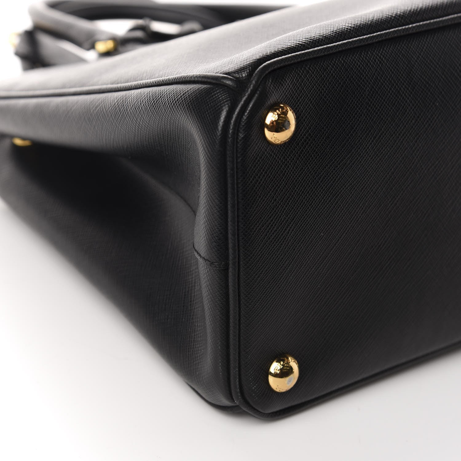 Prada Saffiano Small Galleria Double Zip Tote Black 6 of 10