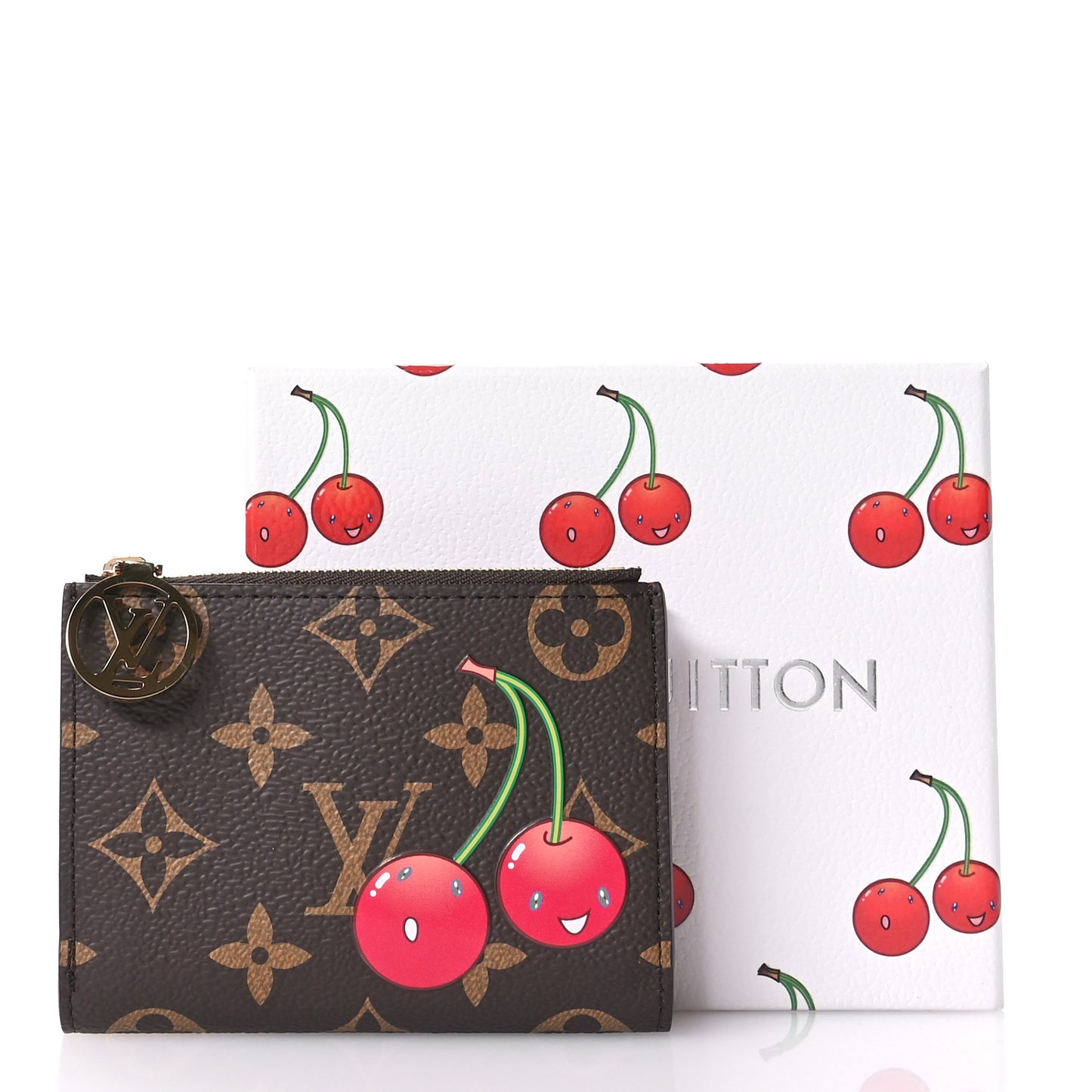 LV X TM Monogram Cerises Lisa Wallet