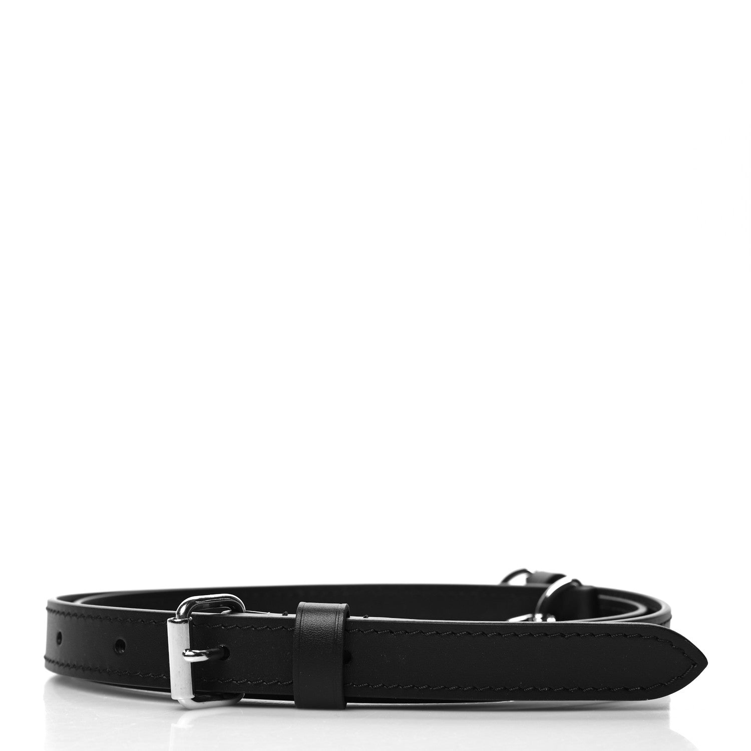 Louis Vuitton Calfskin Speedy Bandouliere Shoulder Strap Black 2 of 3
