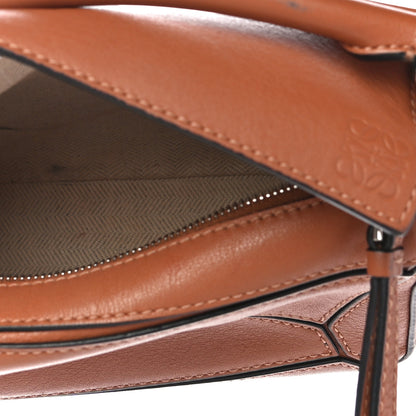 Loewe Calfskin Mini Puzzle Bag Tan 5 of 16