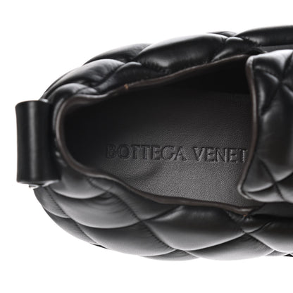 Bottega Veneta Lambskin Quilted Slip On Sneakers 41 Black 8 of 14
