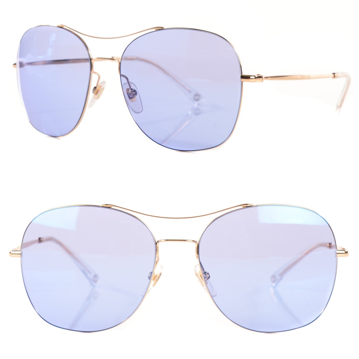 Techno Color Ultra Light Aviator Sunglasses 4253/S Gold