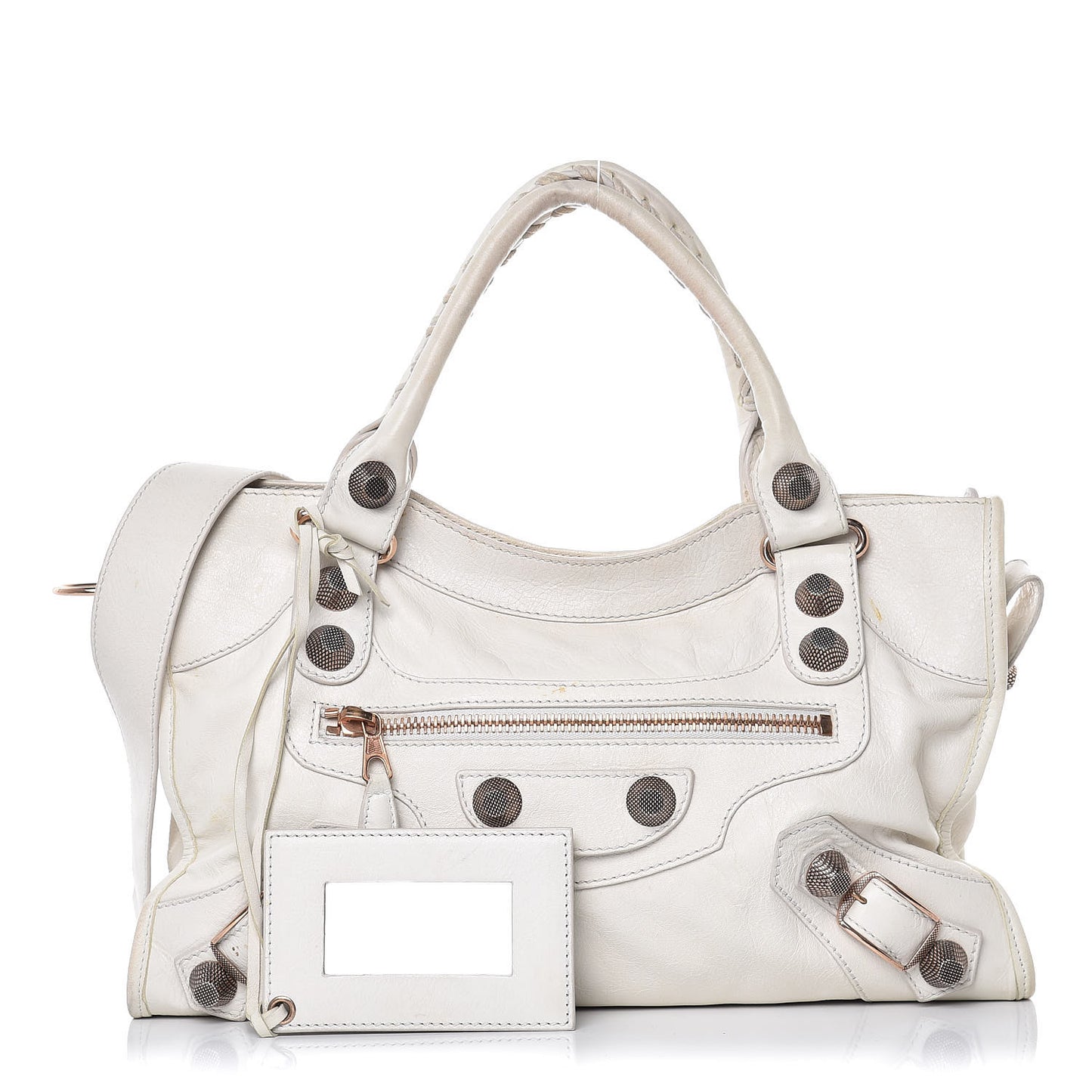 Agneau Giant 21 Rose Gold Hardware City White Light