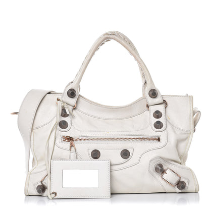 Balenciaga Agneau Giant 21 Rose Gold Hardware City White Light 1 of 26