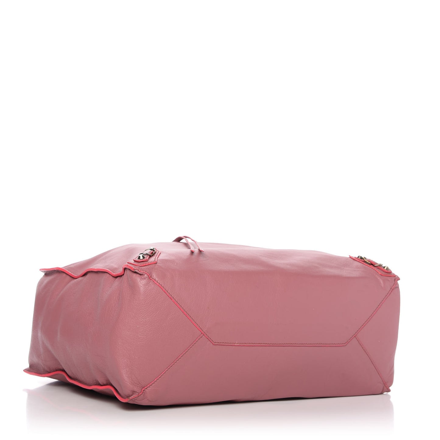 Veau Papier A4 Tote Rose Anglaise