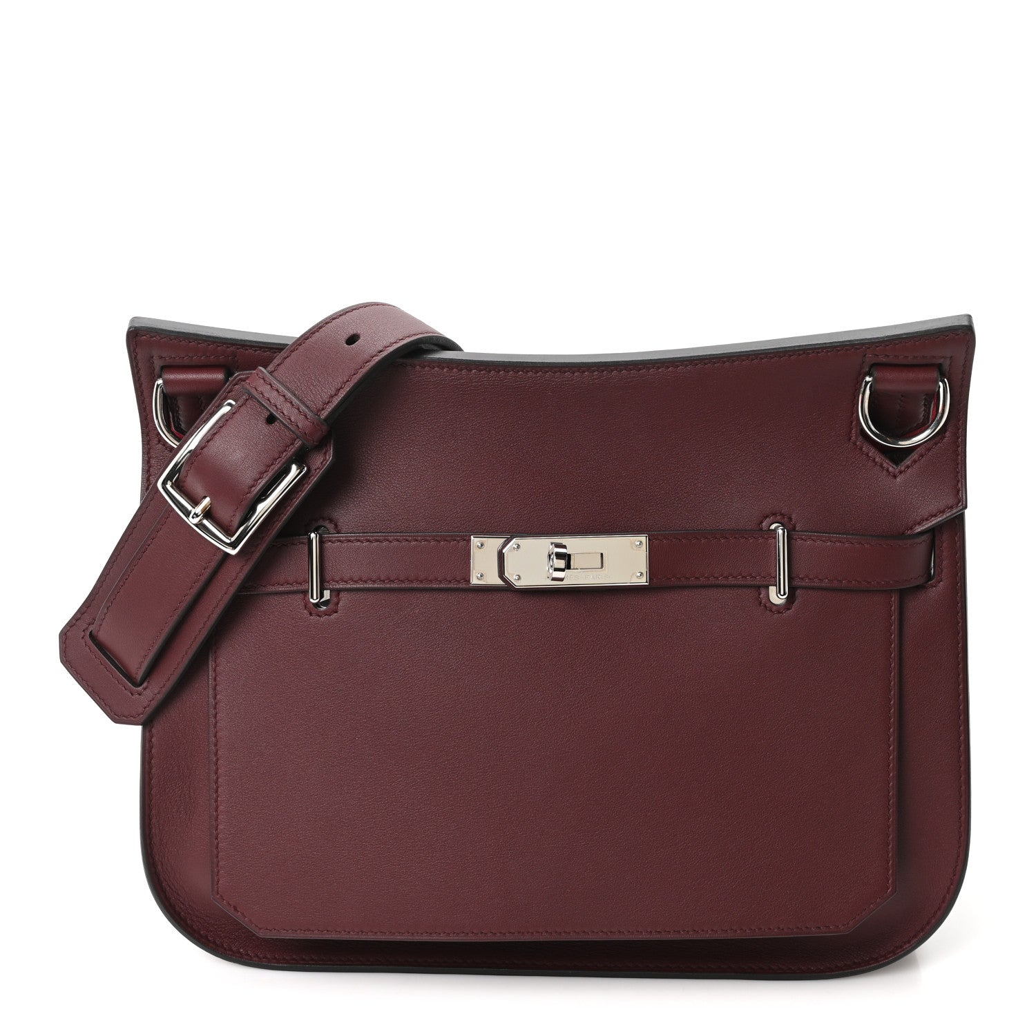 Hermes Swift Verso Jypsiere 28 Bordeaux Rose Extreme 1 of 10