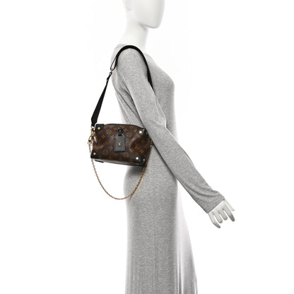 Louis Vuitton Monogram Petite Malle Souple Black 2 of 9