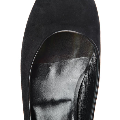 Louis Vuitton Suede Uniformes Pump 40.5 Black 8 of 10