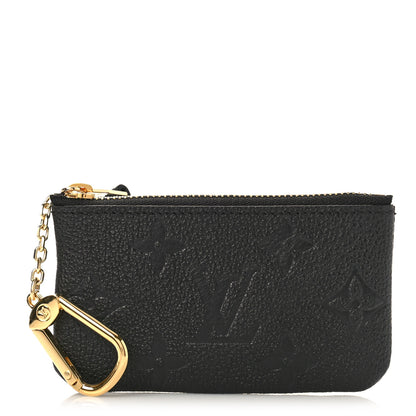 Louis Vuitton Empreinte Monogram Giant Key Pouch Black 1 of 8