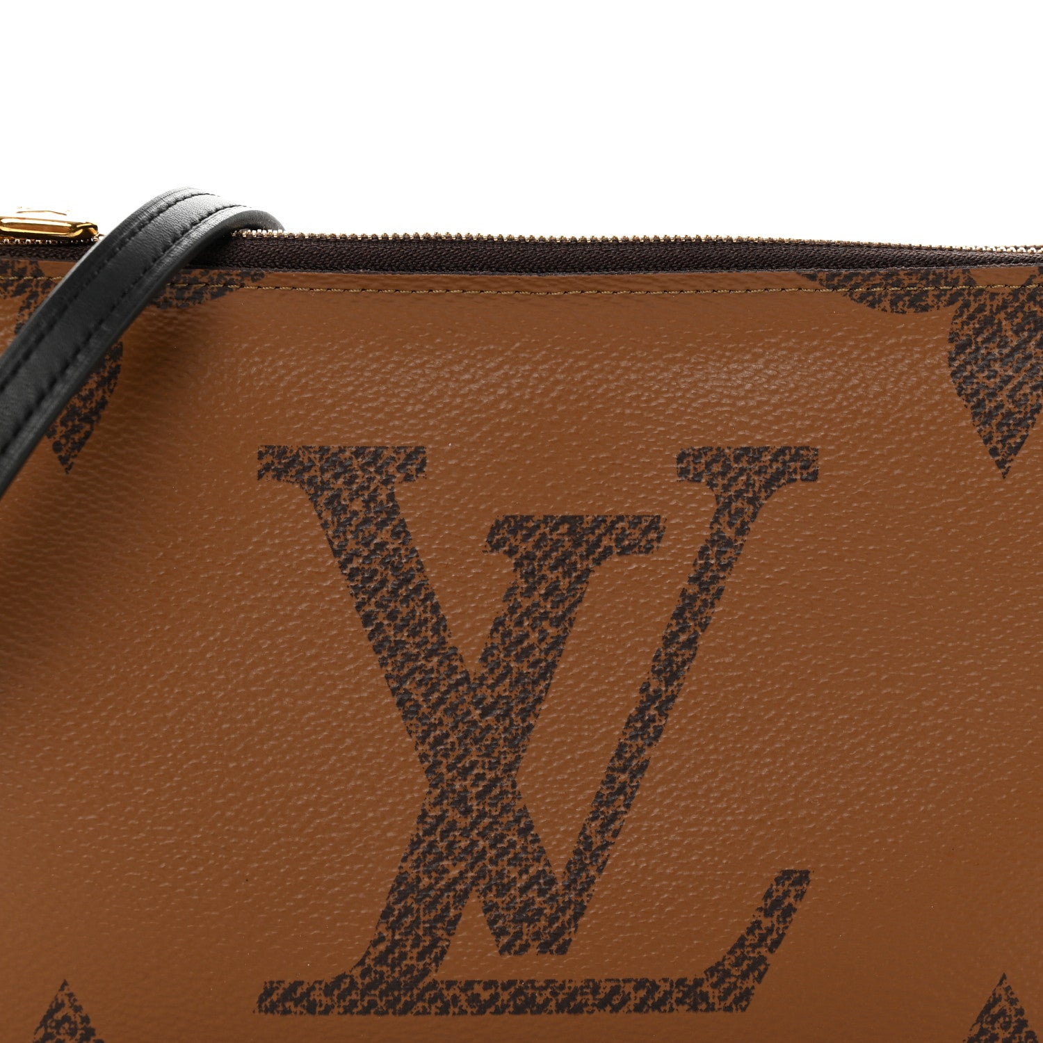 Louis Vuitton Reverse Monogram Giant Double Zip Pochette 7 of 11
