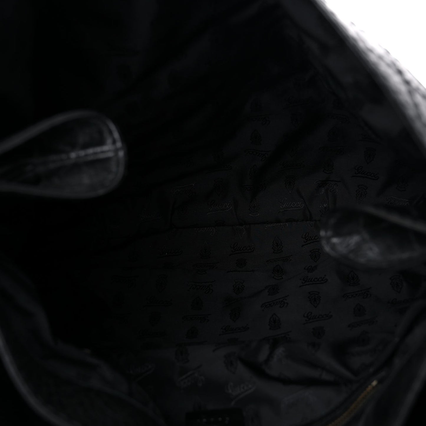 Calfskin Studded Large Irina Shoulder Bag Black