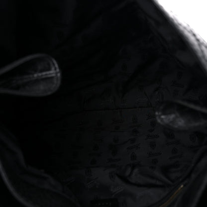 Gucci Calfskin Studded Large Irina Shoulder Bag Black 5 of 14