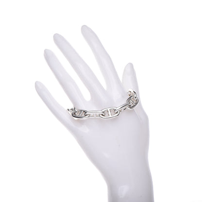 Hermes Sterling Silver MM Chaine d'Ancre Bracelet 2 of 5