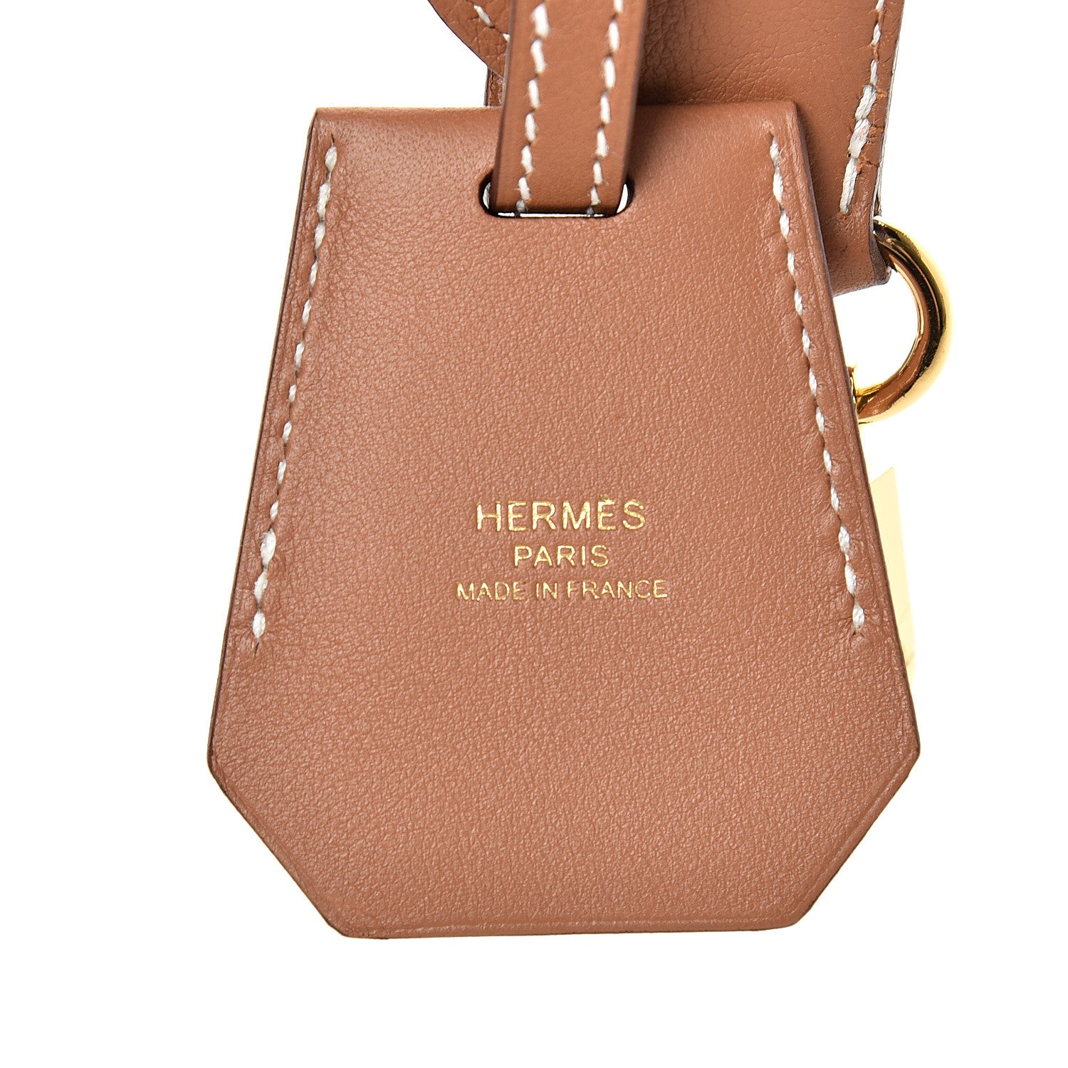 Hermes Barenia 38mm Etiquette Shoulder Strap Fauve 3 of 7