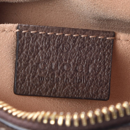 Gucci GG Supreme Monogram Web Mini Ophidia Shoulder Bag Brown 8 of 10