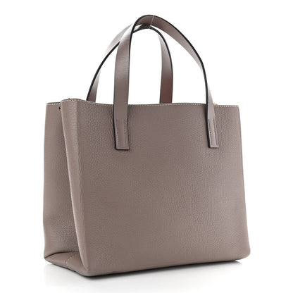 Valentino Garavani Pebbled Calfskin VRing Tote Bag Clay 4 of 10