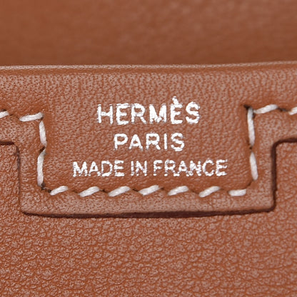 Hermes Swift Jige Duo Clutch Toffee 6 of 8